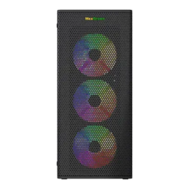 MaxGreen PS195-15 Mid-Tower ATX Gaming Case With 4x ARGB Fan