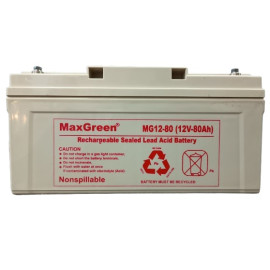 MaxGreen MG12-80 12V 80Ah UPS Battery