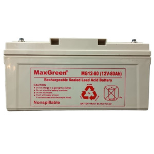 MaxGreen MG12-80 12V 80Ah UPS Battery